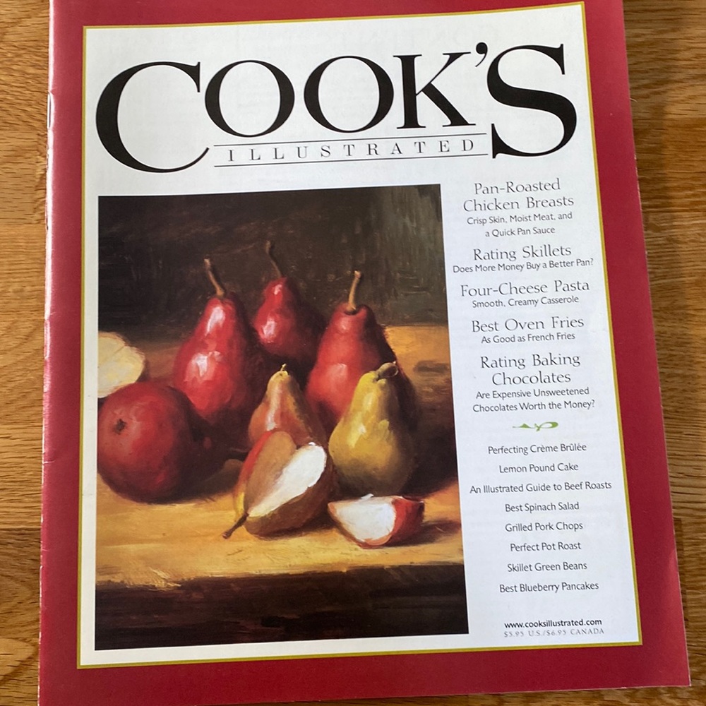 Cook’s Illustrated magazine